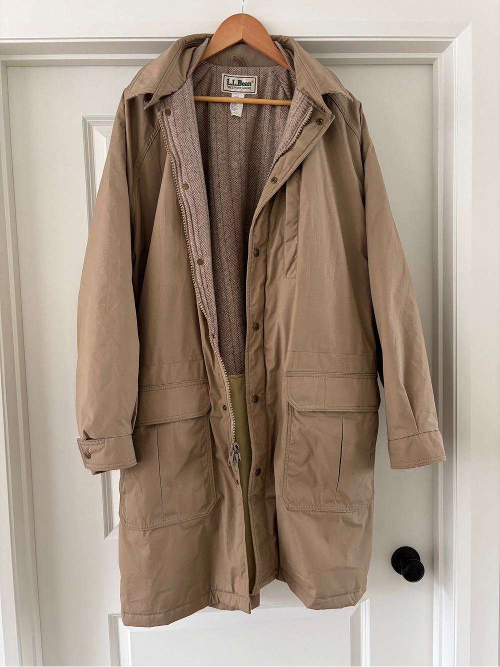 Made in USA vintage LL Bean winter coat